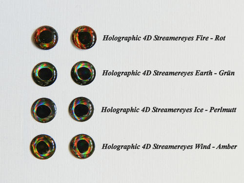 Holographic 4D - Living Eyes Four Elements